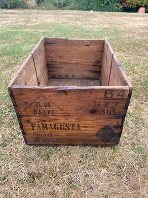 MILITARY Vintage James Buchanan Co Black & White WHISKY CRATE NAVY ARMY AIRF 64 - Image 1 of 4