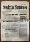 1938 Innviertler Nachrichten Newspaper – Historical German Plebiscite/Anschluss — photo 1