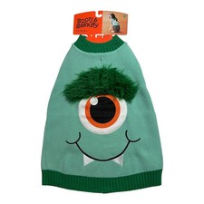 Boots  Barkley One Eyed Vampire Halloween Dog Sweater Costume L NWT