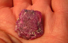 56cts RUBY CRYSTAL ROUGH TANZANIA #247 — photo 7