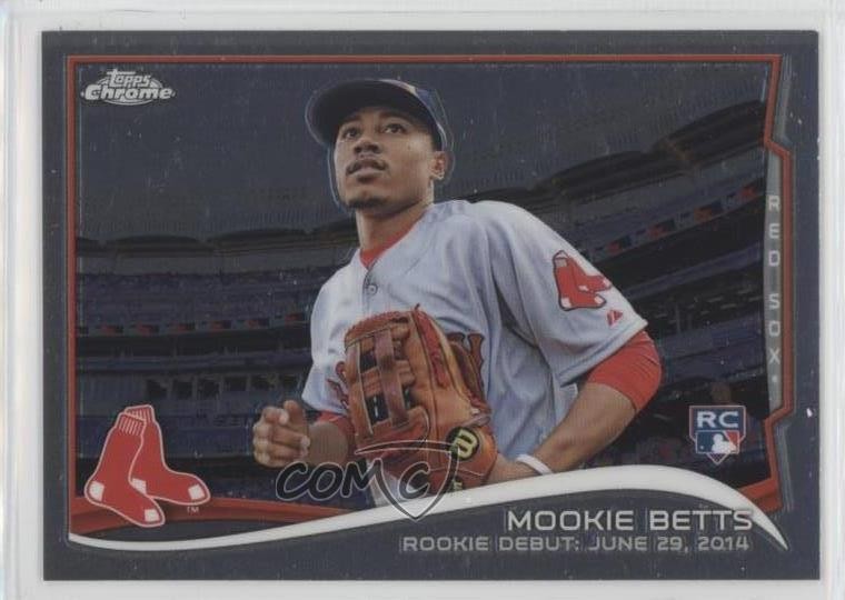 2014 Topps Chrome Update Mega Box Mookie Betts #MB-46 h5t