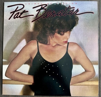 Pat Benatar Crimes of Passion LP 1980 Chrysalis VG+ Vinyl VG+ Cover