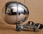 1940's Era Bicycle Ball Style Headlight Ballon Tire Prewar Working Exc Chrome!  — photo 2