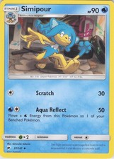 2017 Simipour Uncommon SM - Burning Shadows 37/147 NM Normal LP-NM