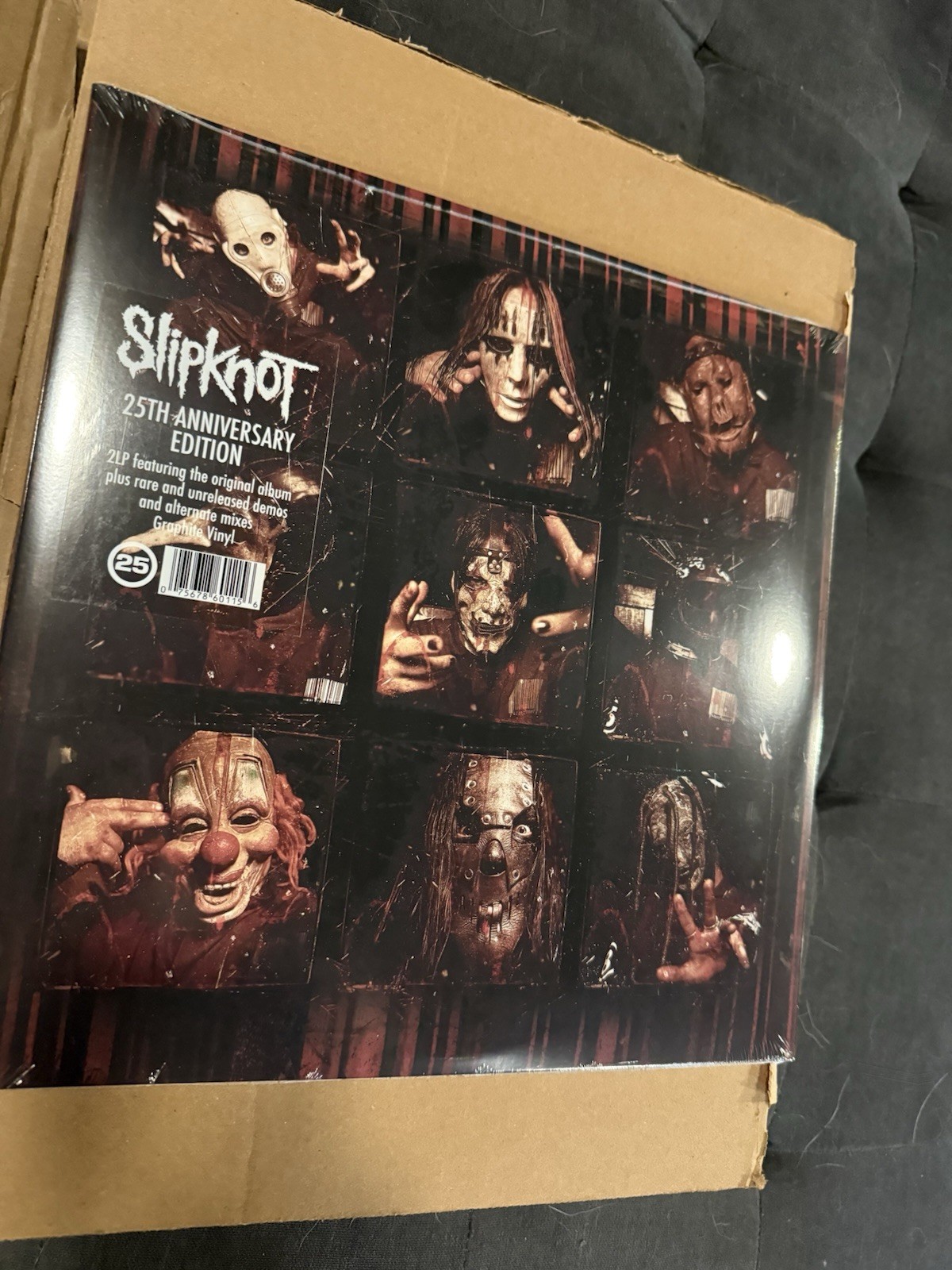 slipknot 25th anniversary vinyl Le/2000 Spotify Graphite