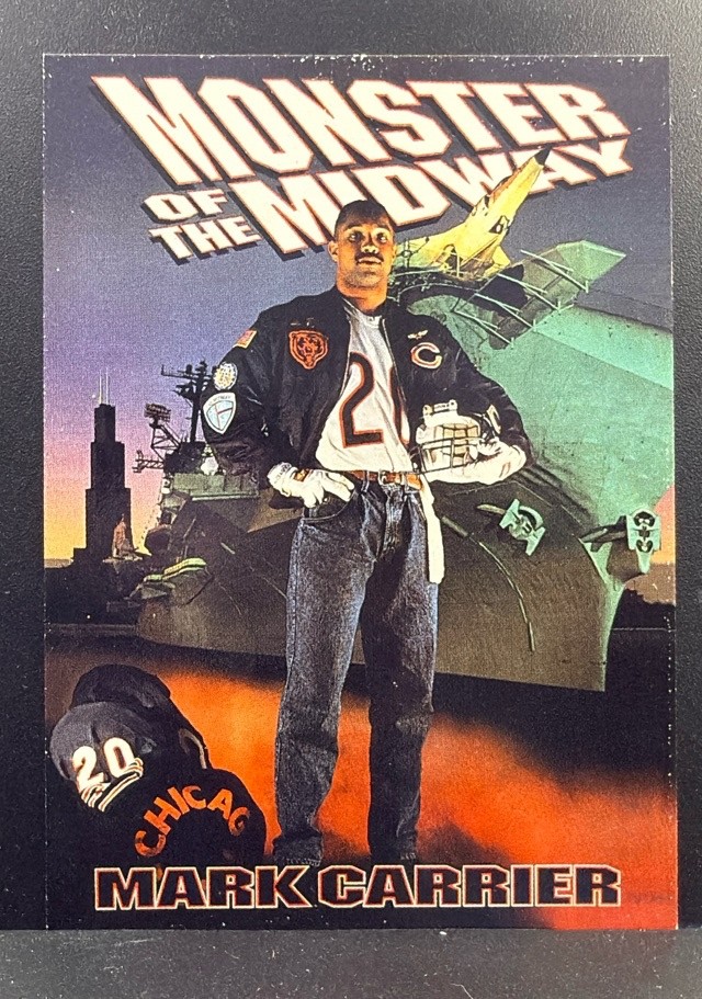 1992 SkyBox Prime Time #M02 Mark Carrier Poster Cards
