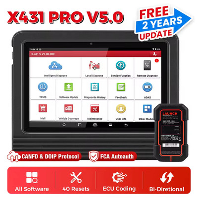 LAUNCH X431 PROS V+ V5.0 PRO 5 Profi OBD2 Diagnosegerät Scanner Key Programmier