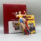Hallmark 2021 WONDER WOMAN 80th Anniversary DC Comic Book Keepsake Ornament NEW