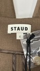Staud Womens Pants Nutmeg Size 4 Heath Tailored High-Waist Straight Leg Trouser — photo 8