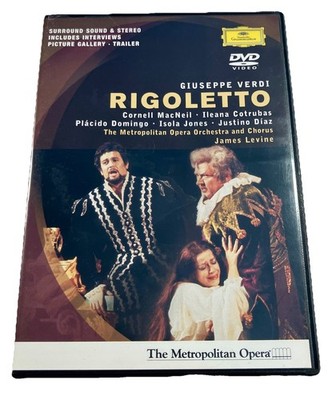 VERDI RIGOLETTO MACNEIL DOMINGO COTRUBAS LEVINE METROPOLITAN OPERA 1977