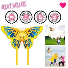 Eye-Catching Butterfly Kite 55" - Easy to Fly, 300ft Line Included