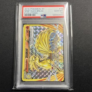 Ninetales Break Psa 10 | eBay
