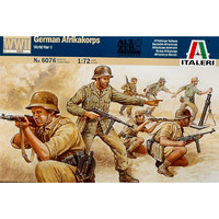 Ww Ii German Afrikakorps Kit 1:72 Italeri Kit Figure Militari -D- Neues Modell