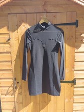 Gorgeous Black Mesh Detail Women's Dress From H&M Size Medium