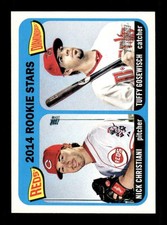 2014 Topps Heritage Rookie Stars 181 Nick Christiani & Tuffy Gosewisch BXCP51