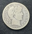 1894 Barber Half Dollar