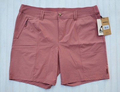 Gerry Men's Trail Shorts Lightweight Performance Hiking Active Size XL Rust