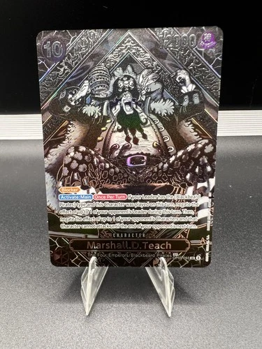 OP12 Legacy of the Master Marshall.D.Teach (SP) (Silver) OP09-093 DAMAGED