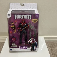 FORTNITE- RAPTOR (Glow) Legendary Series 6"Figure Mint in Box Rare Vaulted