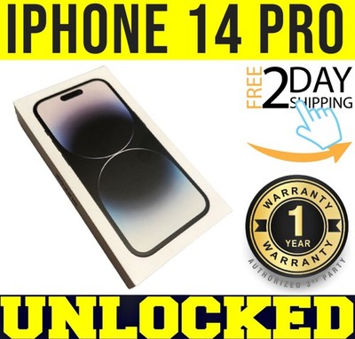 Apple iPhone 14 Pro - 128 GB - Space Black (Unlocked) for sale