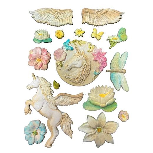 Stamperia A5 Silicone Mould - Wonderland KACMA612