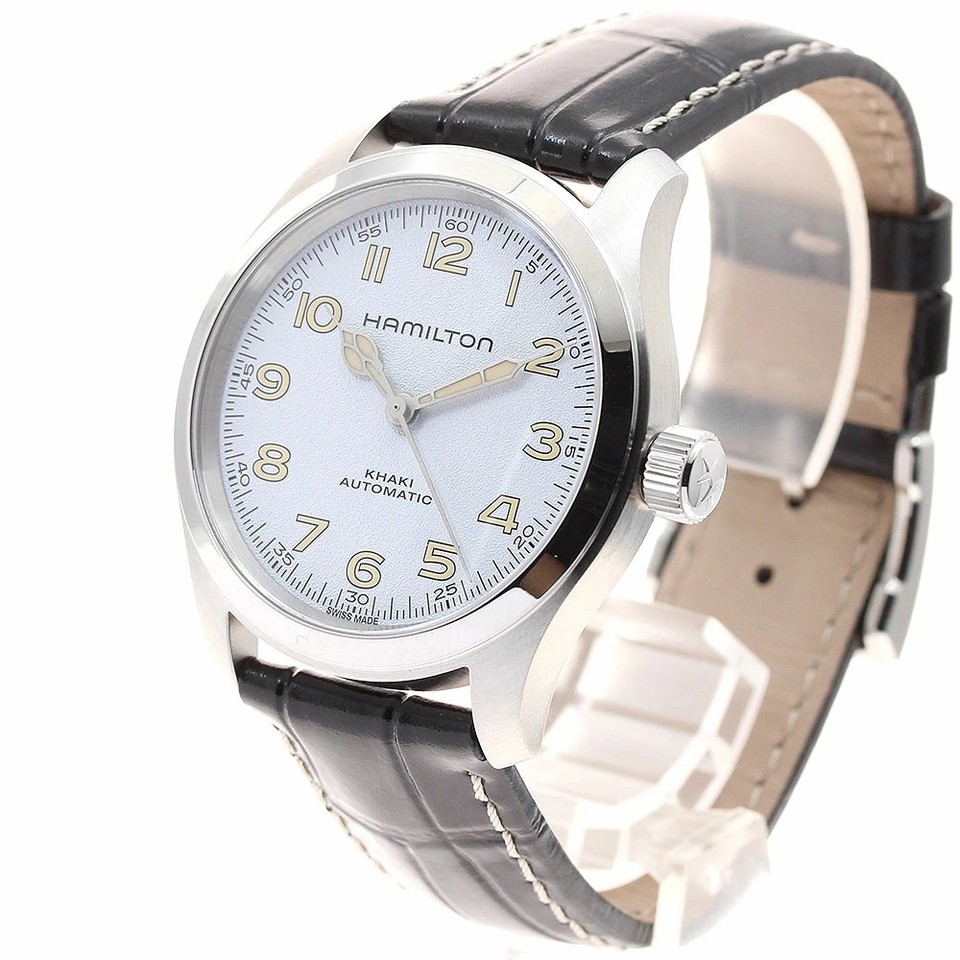 HAMILTON Khaki Field Murph Auto Men's Watch S Mint Box & Papers | eBay ...