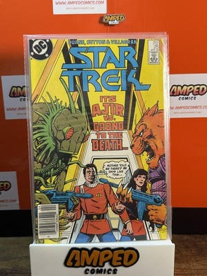 Star Trek 25 DC Comics April 1986 Ajir vs Grond
