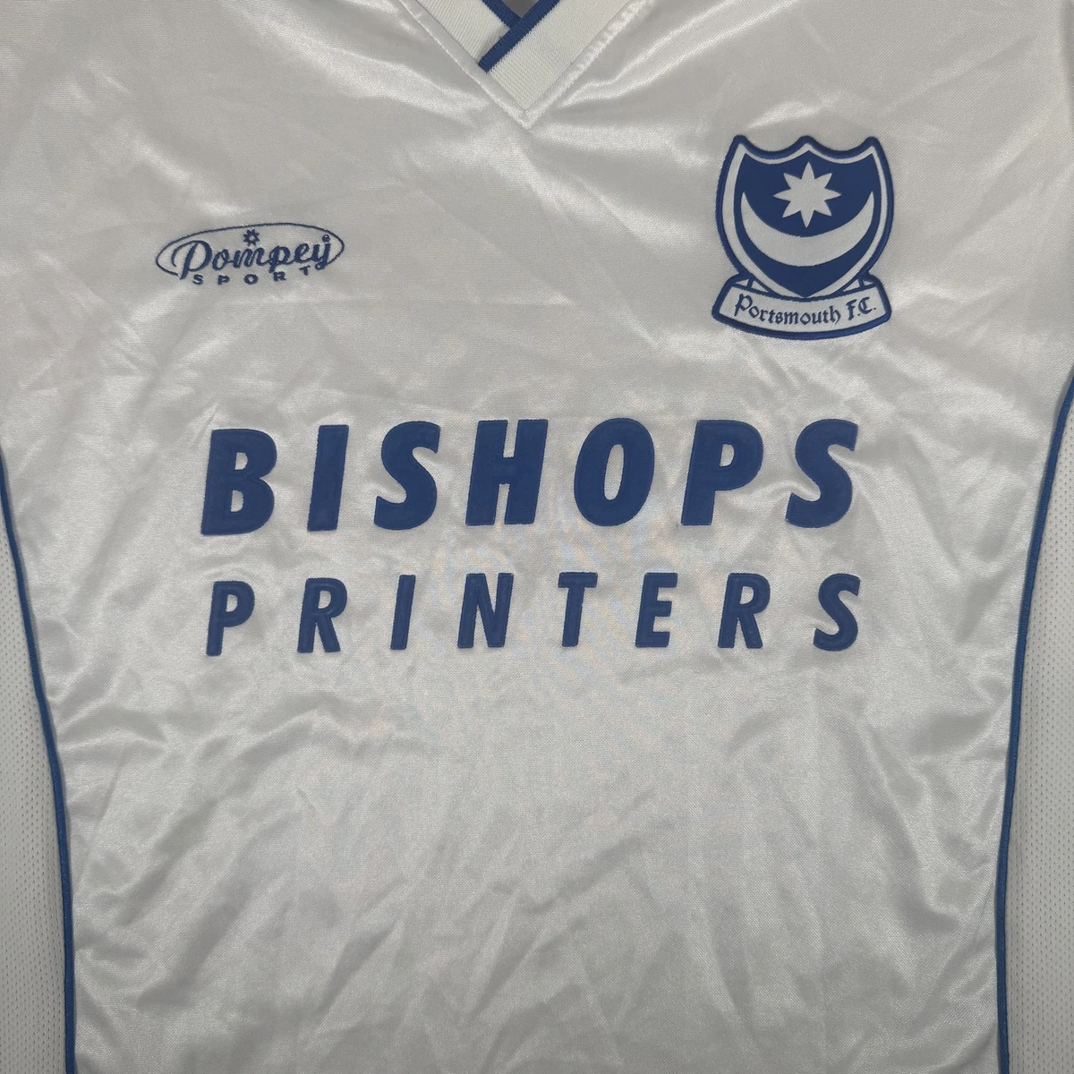 Maillot Portsmouth Away 2003-2005 – Taille XL (Très Bon état)