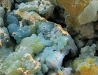 350g blue Plumbogummite minerals specimens,Guangxi,China!