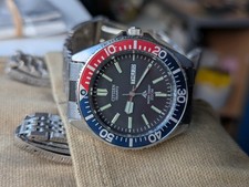 2000 Citizen Promaster Quartz Dive Watch (2502), Pepsi bezel with B&P in VGC