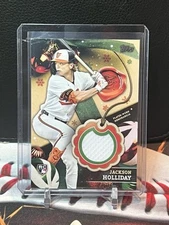 2024 Topps Holiday - Relics Jackson Holliday #RC-JHO (MEM, RC)