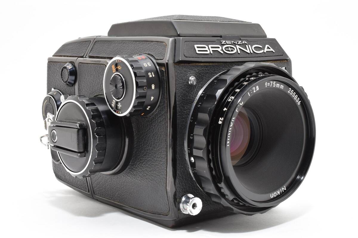 Nikon NIKKOR-P・C 75mm f2.8 ZENZA BRONICA Zenza Bronica EC-TL Nikkor P C 75mm f2.8 black 923802 | eBay