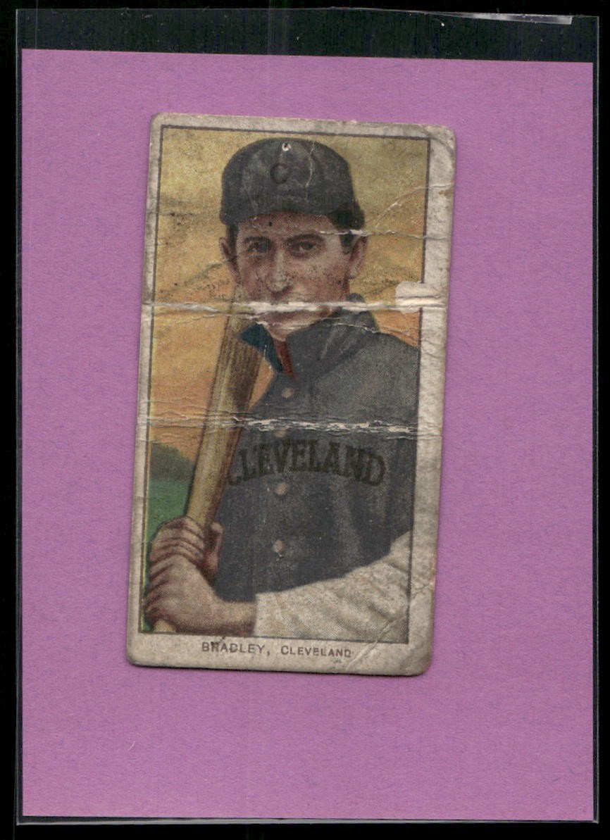 POLAR BEAR T206 BILL BRADLEY BATTING 1909 TOBACCO POOR VINTAGE FILLER TPHLC-3794
