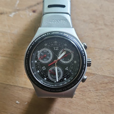 Swatch Irony YCS410GX Chronograph Weltzeit Qu...