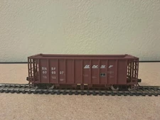 BNSF MODERN 2 BAY ORE HOPPER # 606007