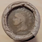 OLD BANK ROLL~UNSEARCHED~INDIAN HEAD END 1880-G (Better Date) & 1890 VG+