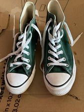 CONVERSE CHUCK TAYLOR ALL STAR HI TOP MIDNIGHT CLOVER GREEN SHOES MEN 6/ WOMEN 8