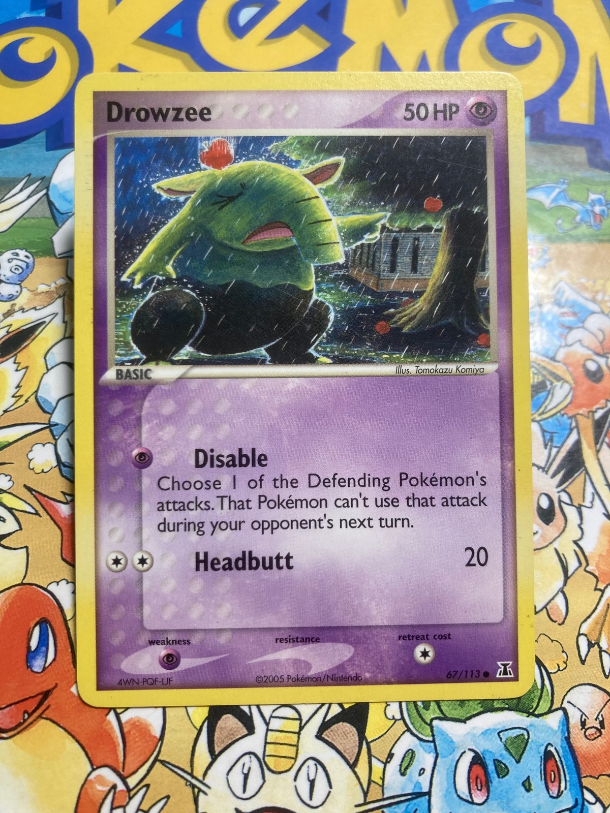 Drowzee 67/113 Common Delta Species Pokemon TCG Near Mint