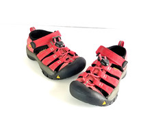 KEEN Toddlers Newport H2 Ribbon Red Gargoyle Sandals Sz 8 24 Water Outdoors