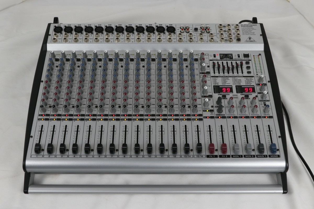 Behringer Europower PMH5000 Powered Mixer | eBay Behringer Europower PMH5000 Powered Mixer | eBay