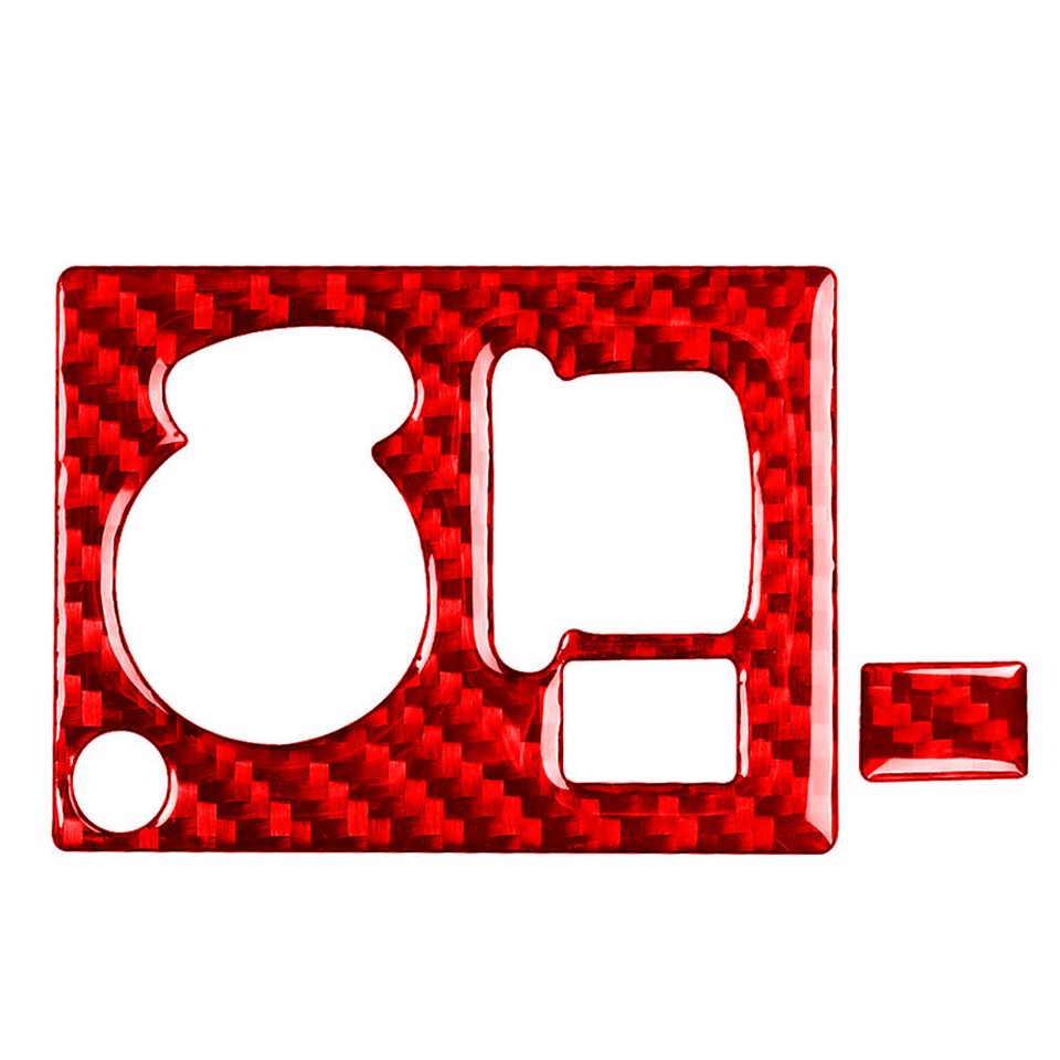 Red Headlight Switch Panel Button Cover Trim For Chrysler 300 300C 2005