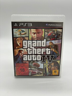 Sony PS3 Playstation 3 GTA 4 in OVP (ohne Handbuch)
