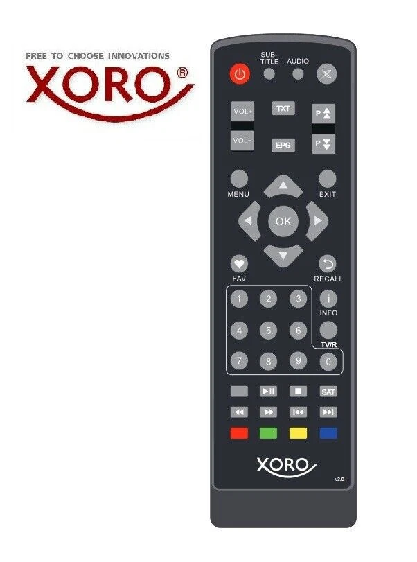 XORO HRS 2610 V2 DVB-S digitaler Satelliten-Receiver, HDMI, SCART, USB, Unicable - Bild 4 von 4