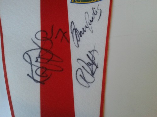 portsmouth fc banner (signed) - Picture 2 of 3