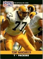 1990 Pro Set #504 Tony Mandarich