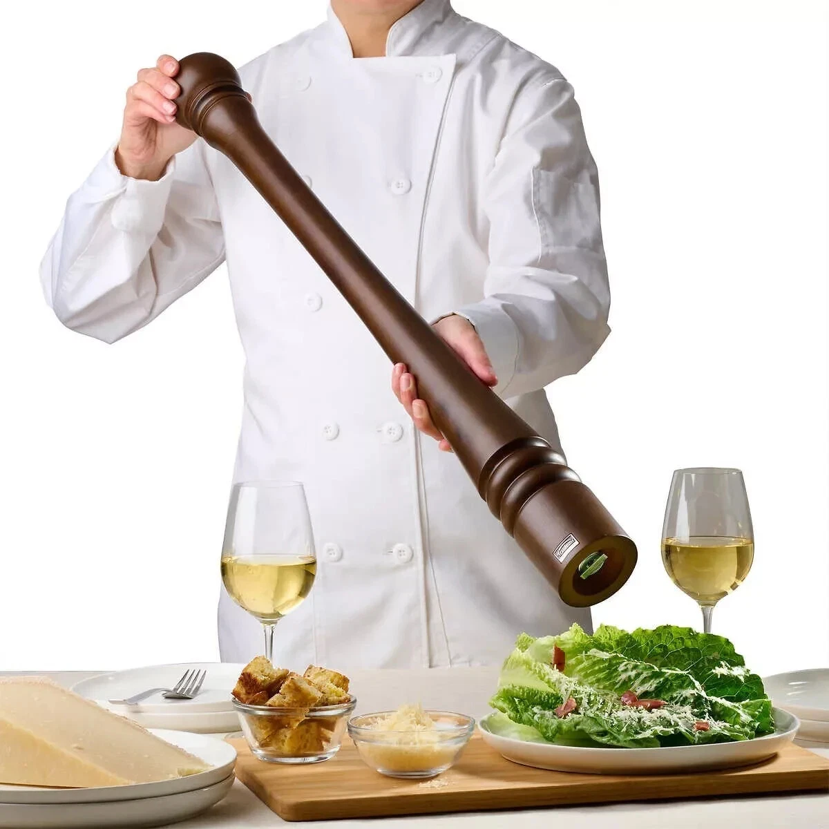 Trudeau Wood Pepper Mill Restaurant Professional Grinder Giant Long 31 inch 78cm
Opens in a new wind