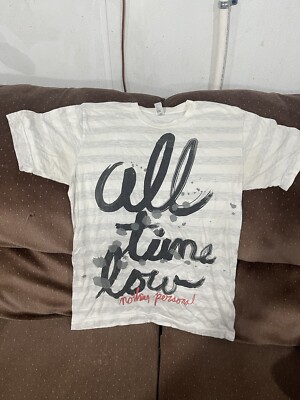 All Time Low, Nothing Personal Shirt, Size Small