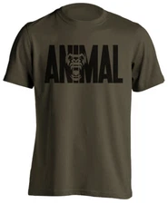 Animal Gym Bodybulding Fitness Workout Short-Sleeve T-Shirt Military Training