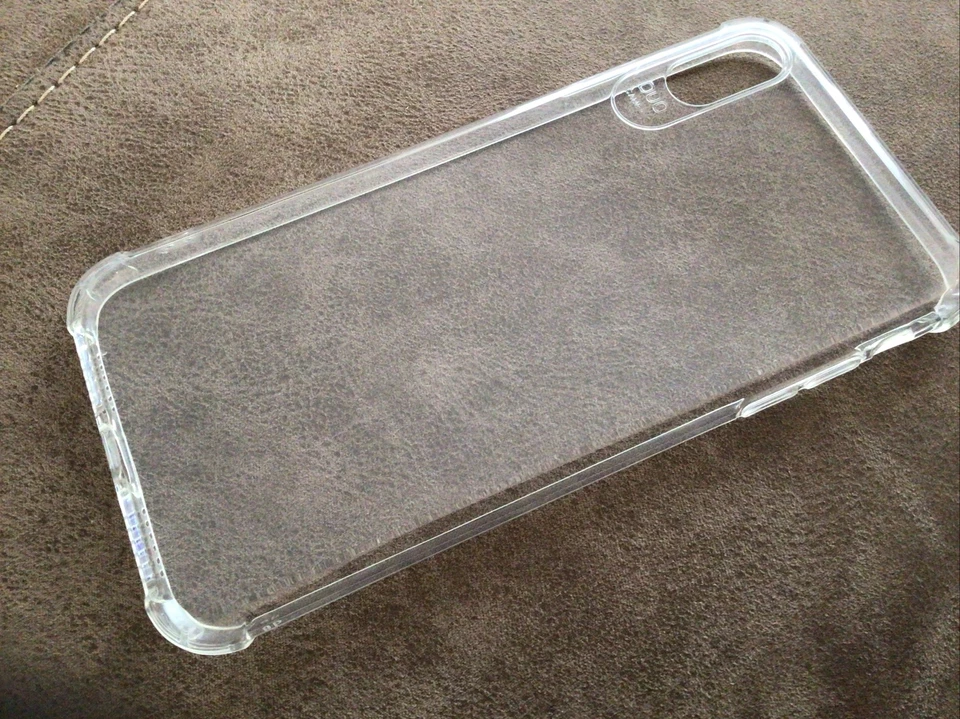 Clear Silicone Rubber Gel Protective Case Cover Skin For Apple iPhone XS Max - Image 3 of 4