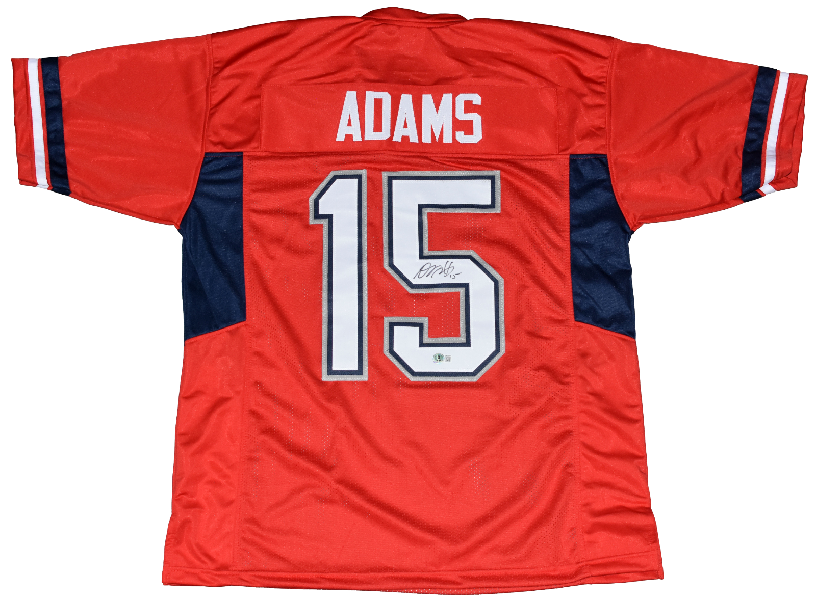 Davante Adams Autographed Signed Fresno State Bulldogs #15 RED JERSEY BECKETT 